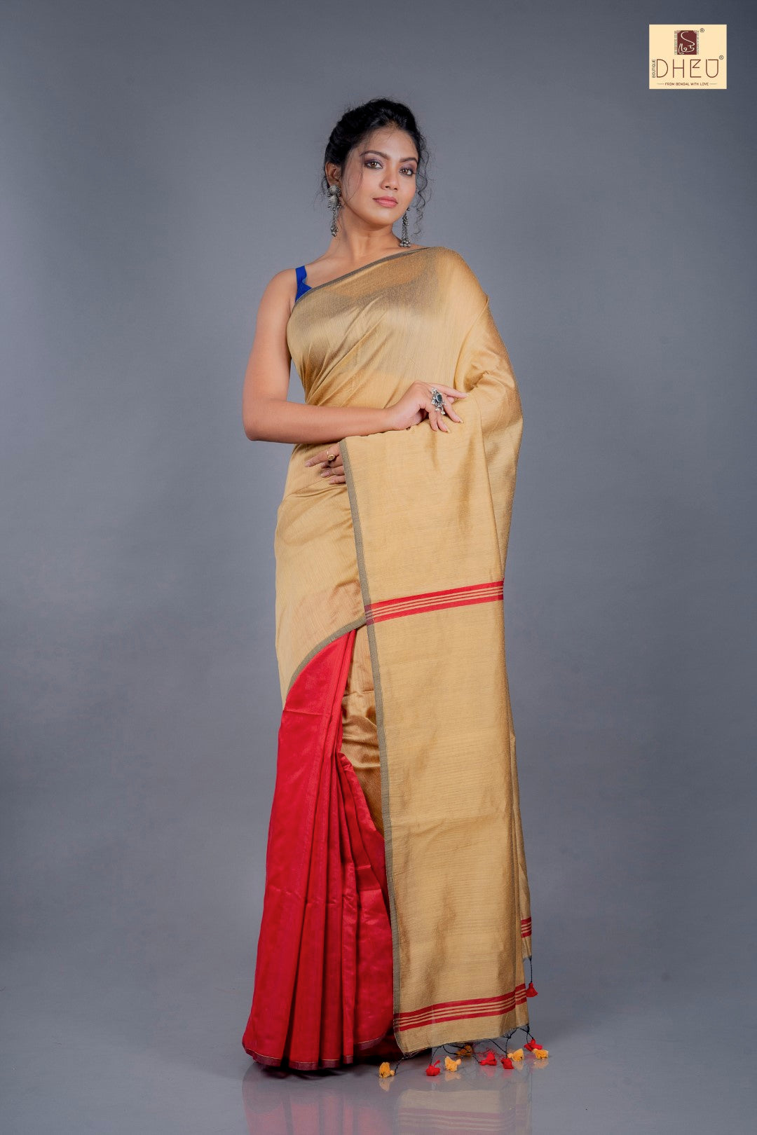 PYAAR TO HONA HI THA -Bengal Handloom Saree | Dheu