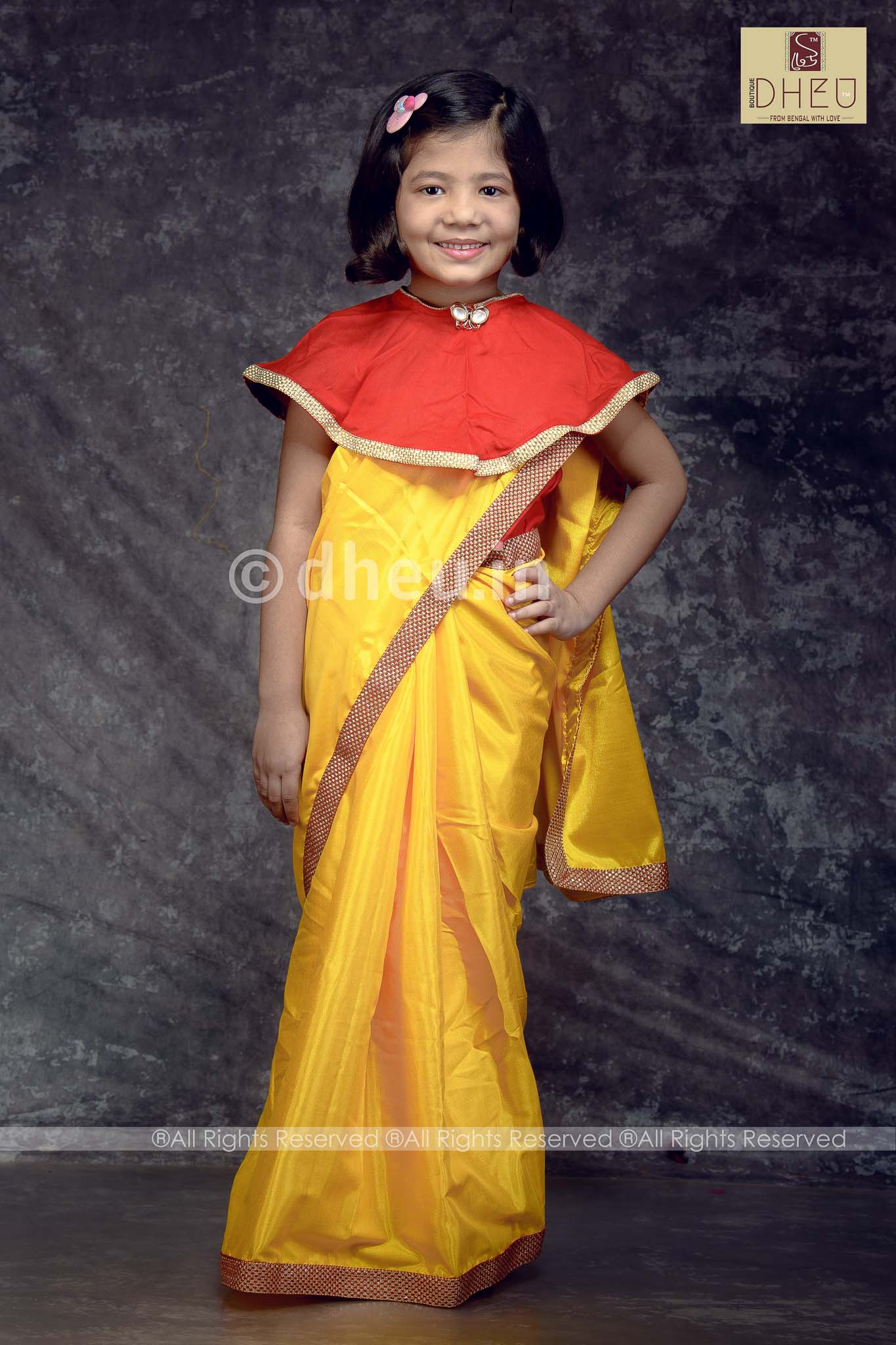 Baby girls cheap saree