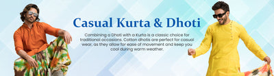 Casual Dhoti & Kurta Set