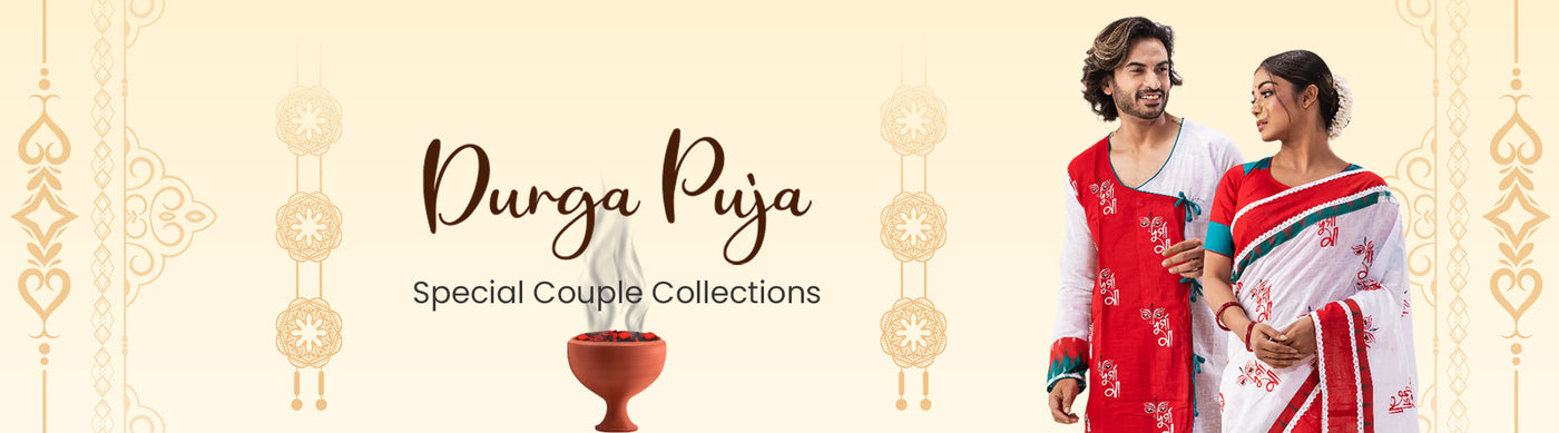 Durga Puja & Dipawali Special Couple Set