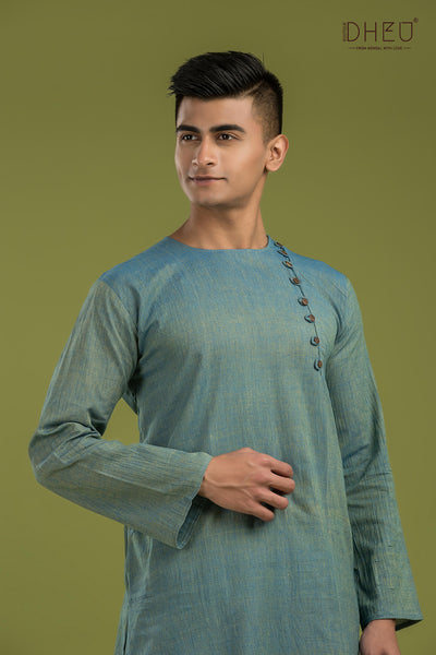 Exclusive Casual Style Kurta-Dhoti Full Set