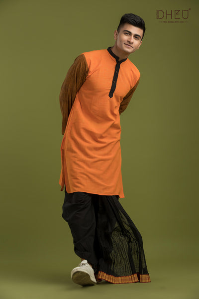 Inspector Chingum-Casual Style Kurta-Dhoti Full Set