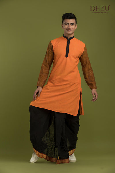 Inspector Chingum-Casual Style Kurta-Dhoti Full Set