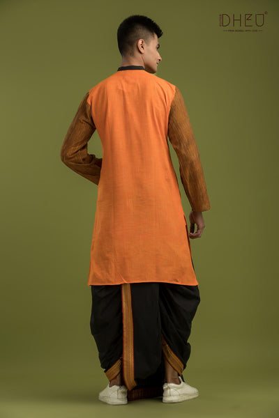 Inspector Chingum-Casual Style Kurta-Dhoti Full Set