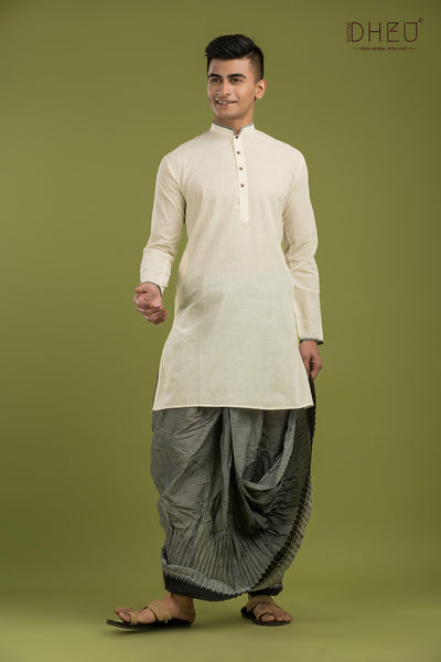 Namakool-Casual Style Kurta-Dhoti Full Set