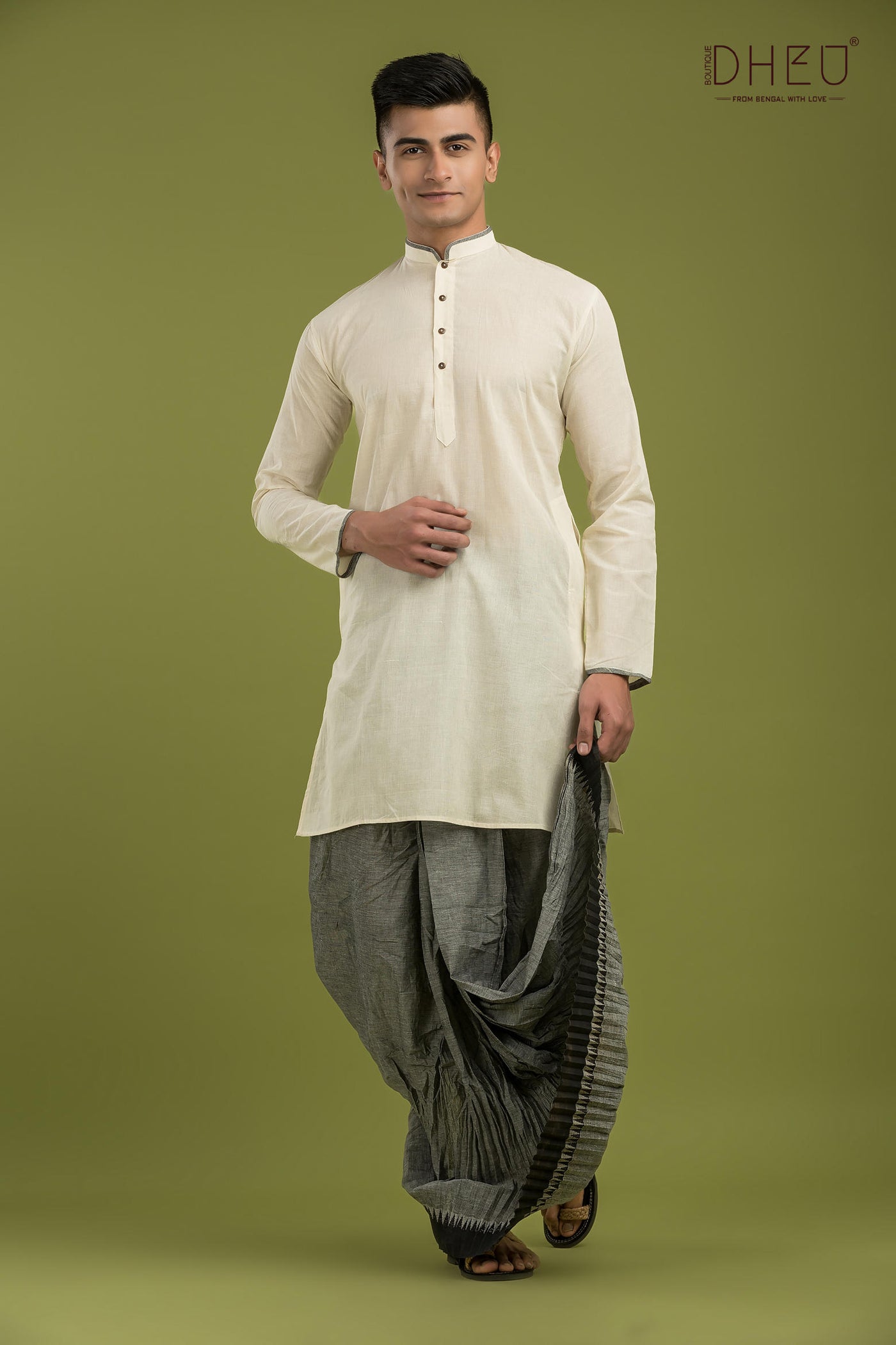 Namakool-Casual Style Kurta-Dhoti Full Set