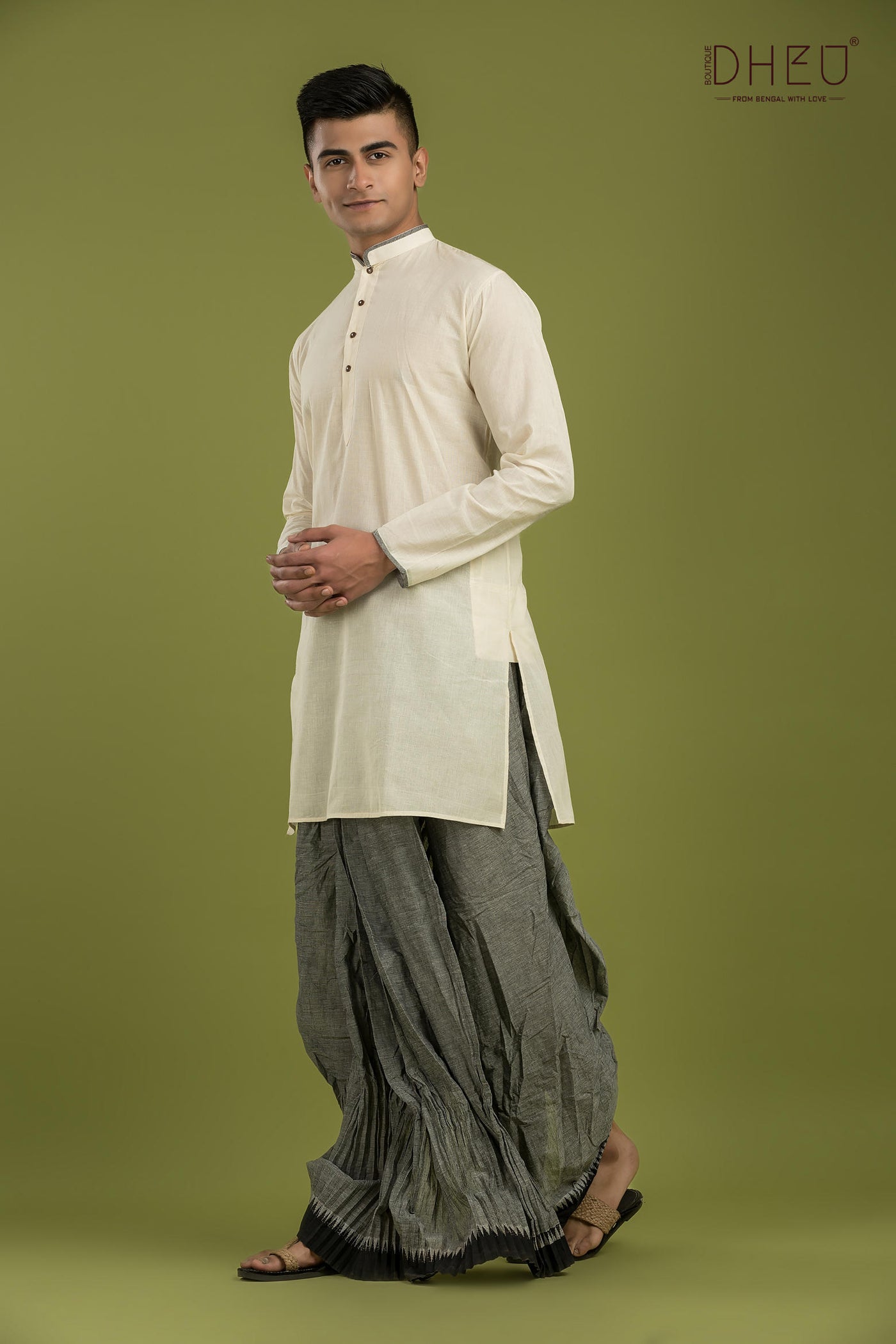 Namakool-Casual Style Kurta-Dhoti Full Set