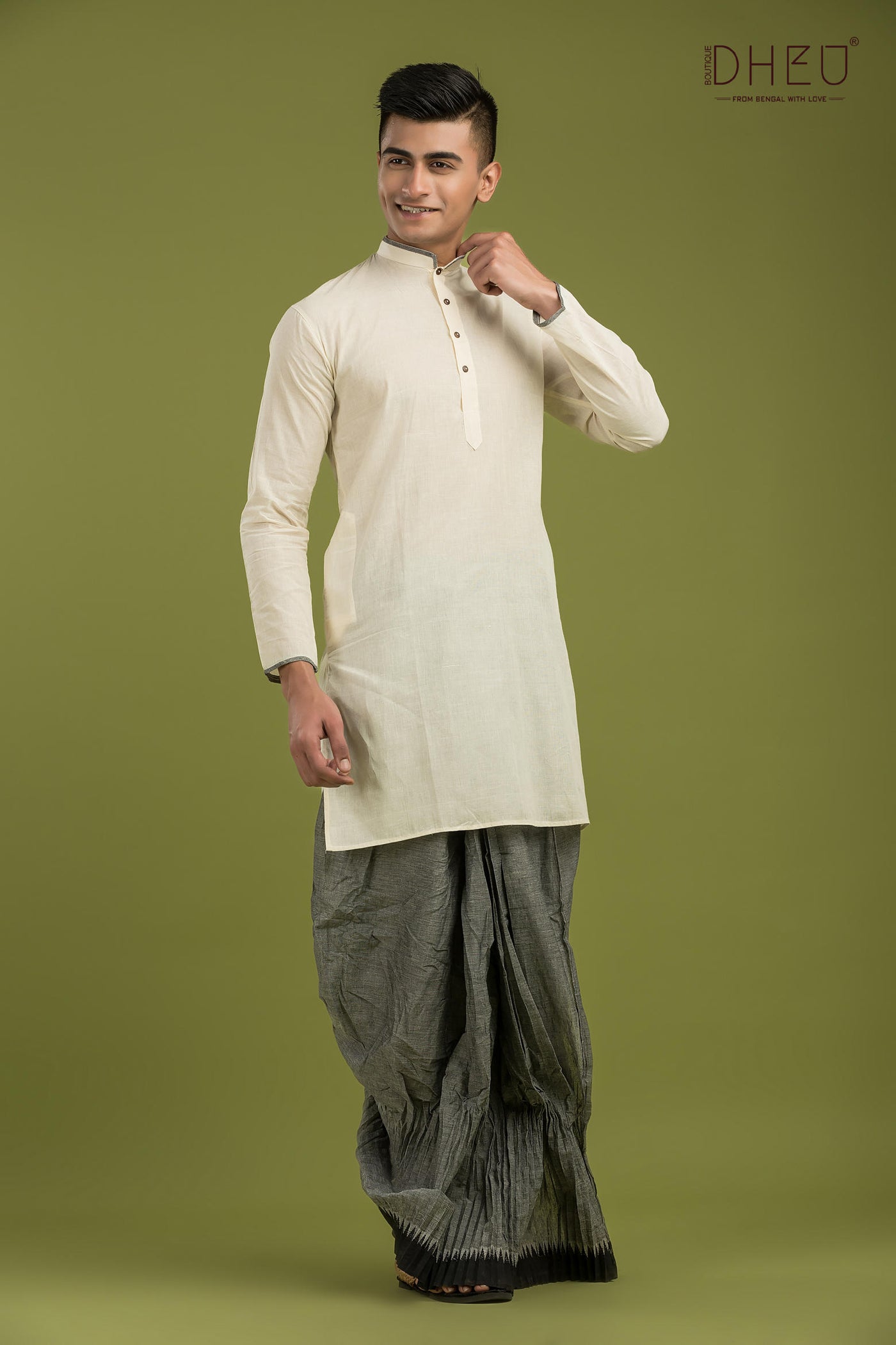 Namakool-Casual Style Kurta-Dhoti Full Set