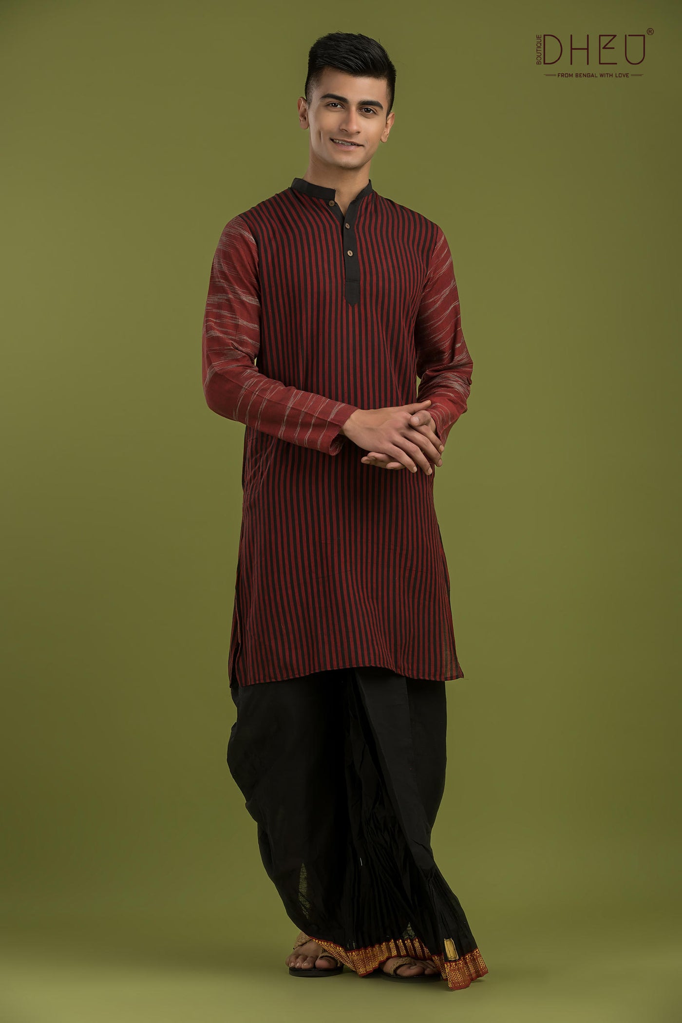 Hostel Daze-Casual Style Kurta-Dhoti Full Set