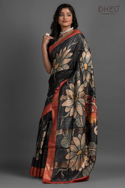 Exclusive Ghicha Silk Saree