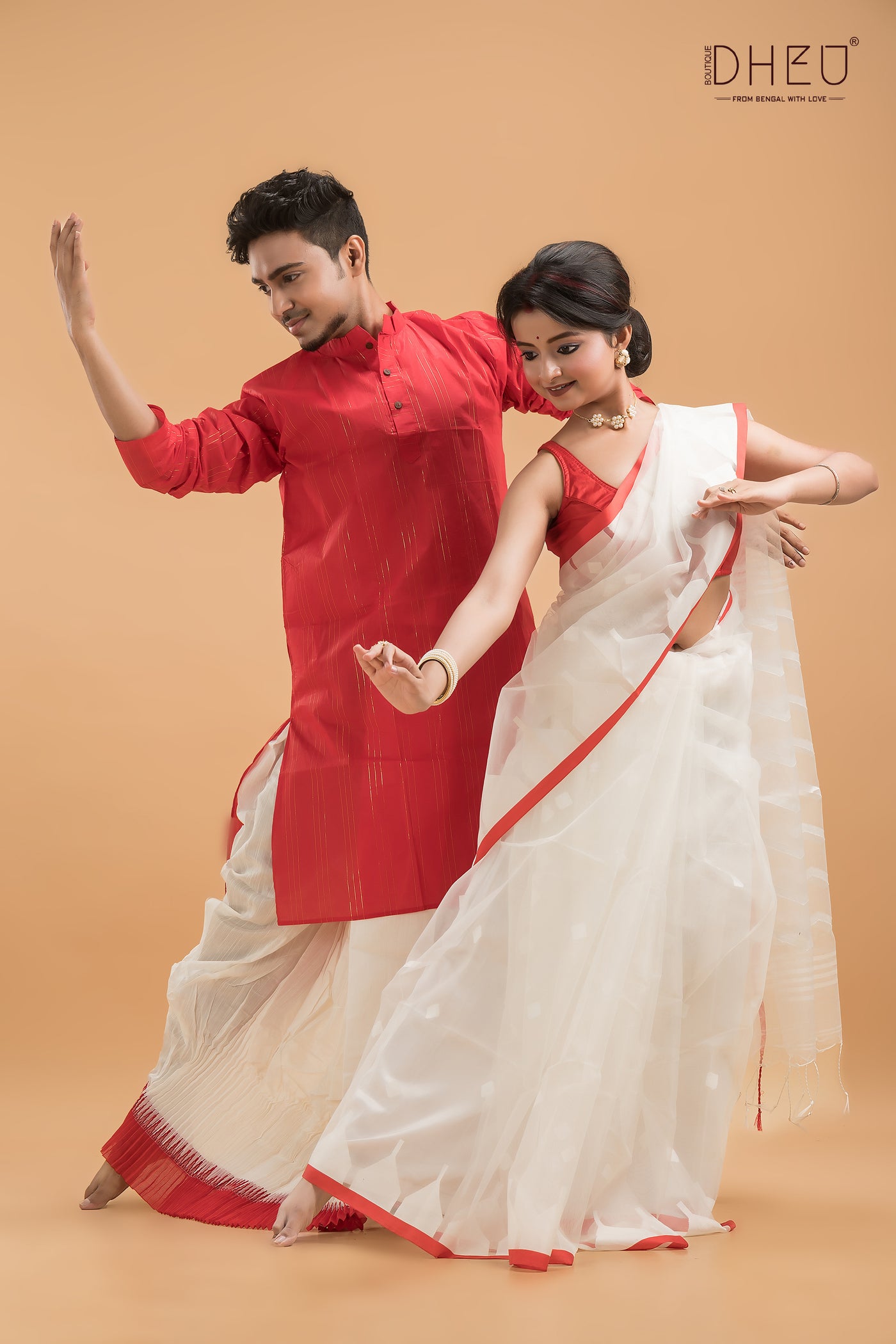 Meghe Dhaka Tara-Designer Couple Set