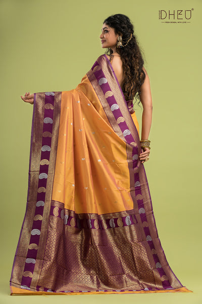 Semi Kanjivaram Silk Saree