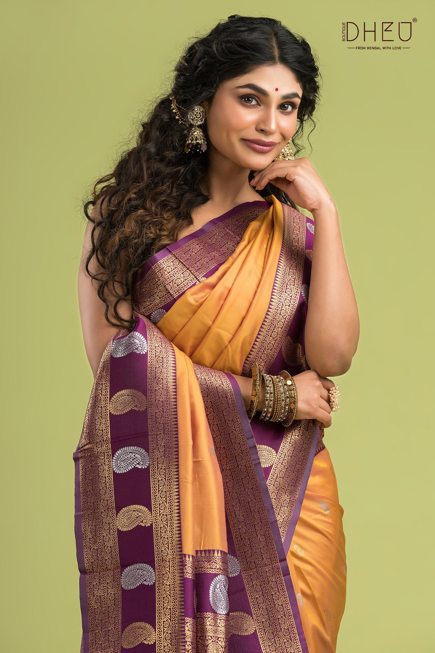 Semi Kanjivaram Silk Saree