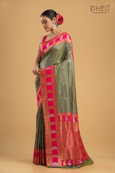 Semi Kanjivaram Silk Saree