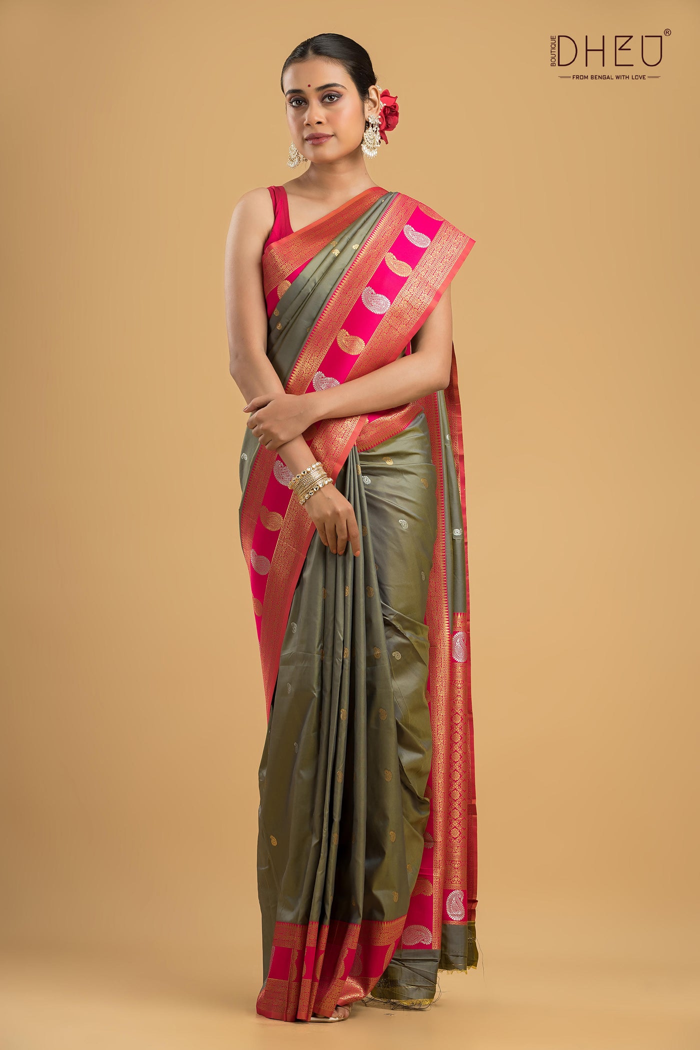 Semi Kanjivaram Silk Saree