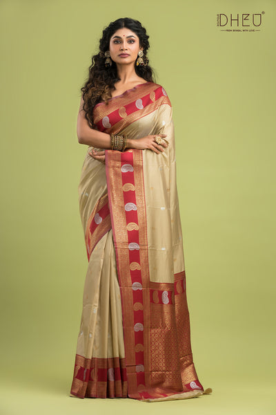 Semi Kanjivaram Silk Saree