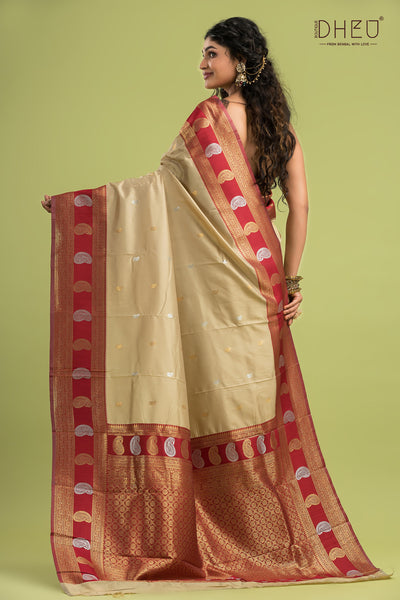 Semi Kanjivaram Silk Saree