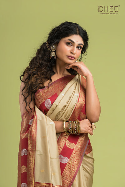 Semi Kanjivaram Silk Saree