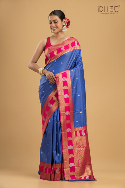 Semi Kanjivaram Silk Saree