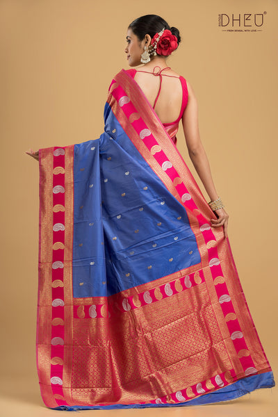 Semi Kanjivaram Silk Saree