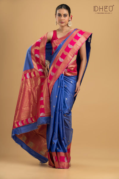 Semi Kanjivaram Silk Saree