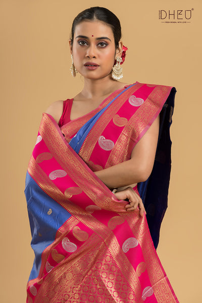 Semi Kanjivaram Silk Saree