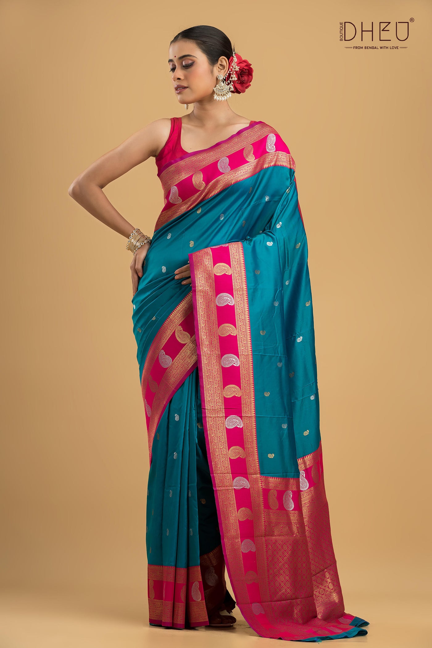 Semi Kanjivaram Silk Saree