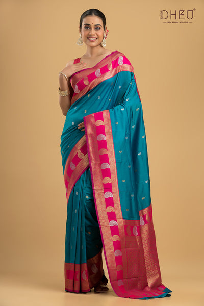 Semi Kanjivaram Silk Saree