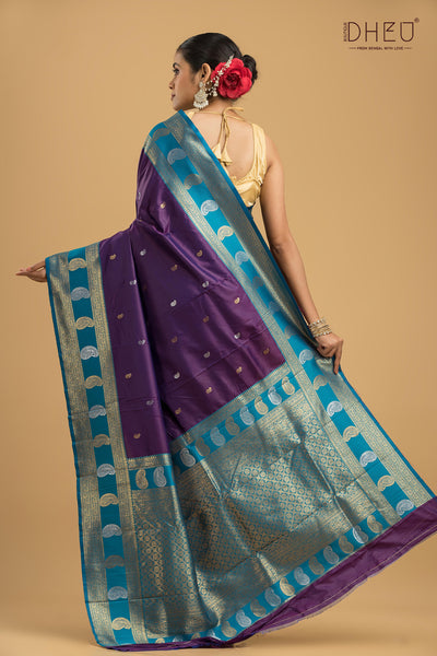 Semi Kanjivaram Silk Saree