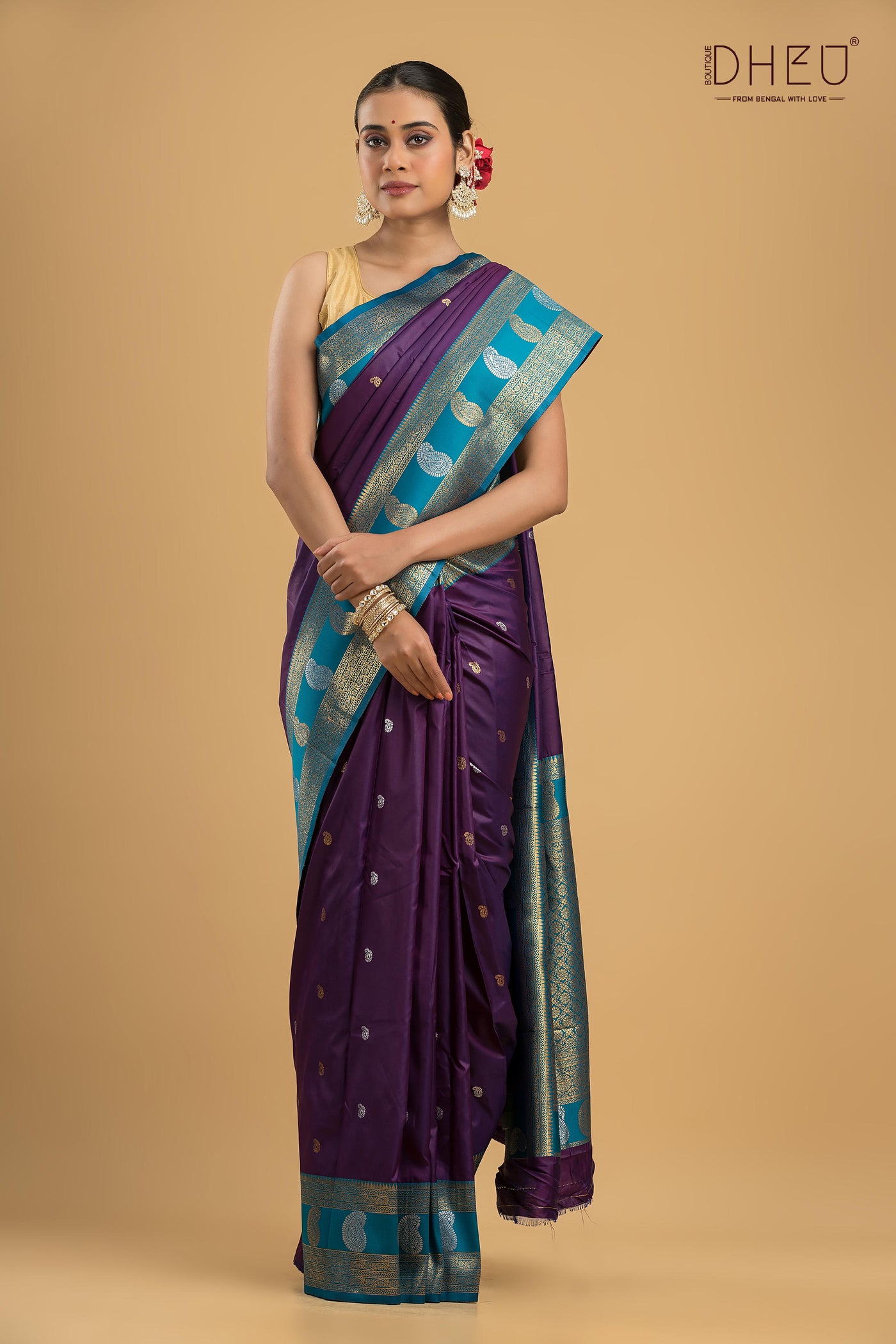 Semi Kanjivaram Silk Saree