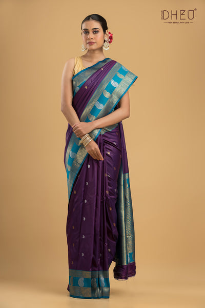 Semi Kanjivaram Silk Saree