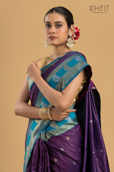 Semi Kanjivaram Silk Saree