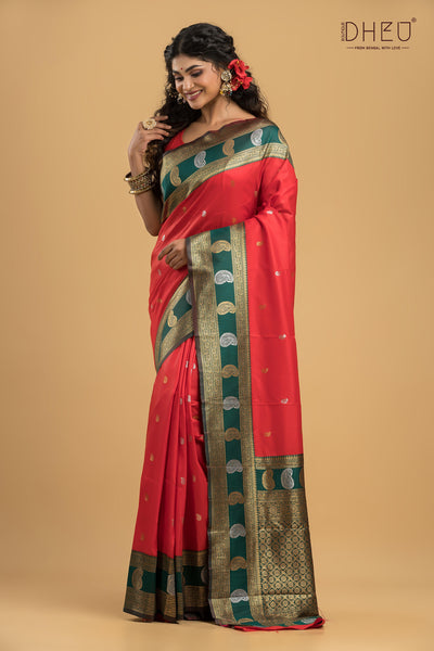 Semi Kanjivaram Silk Saree