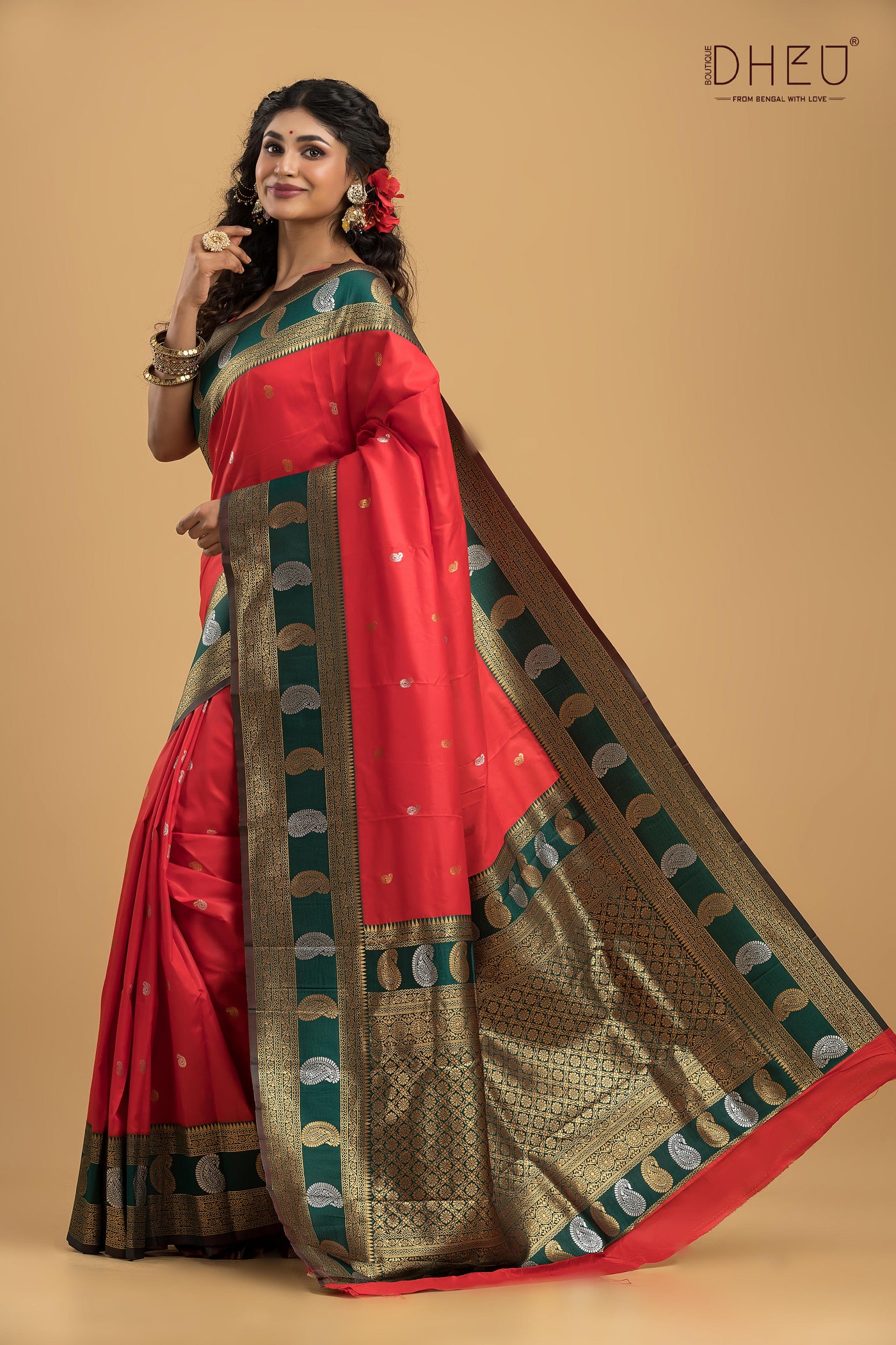 Semi Kanjivaram Silk Saree