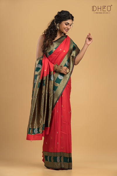 Semi Kanjivaram Silk Saree