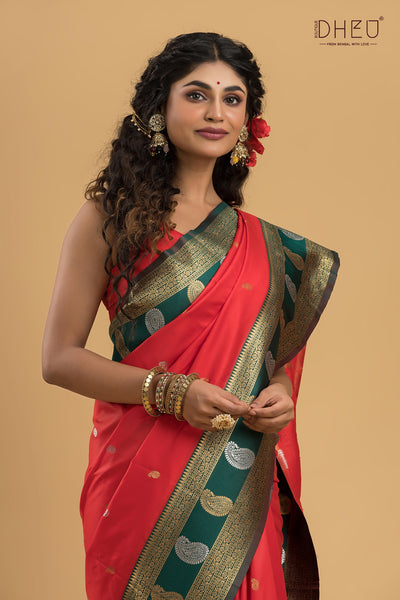 Semi Kanjivaram Silk Saree