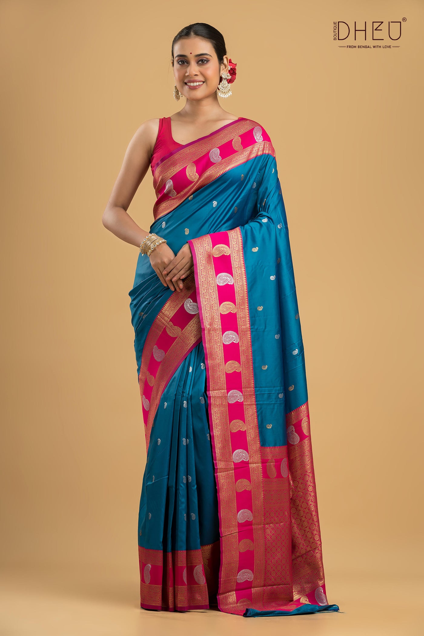 Semi Kanjivaram Silk Saree