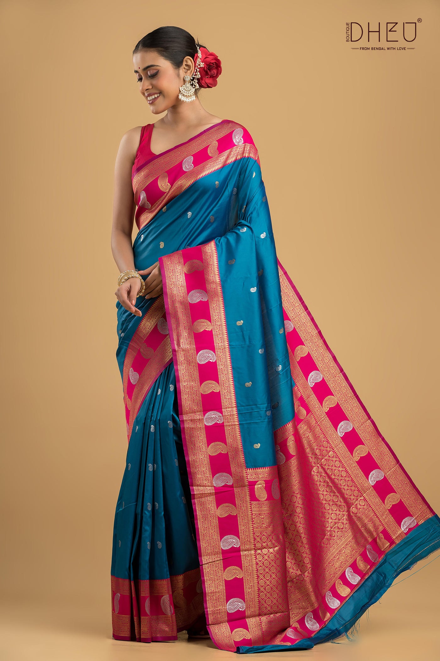 Semi Kanjivaram Silk Saree