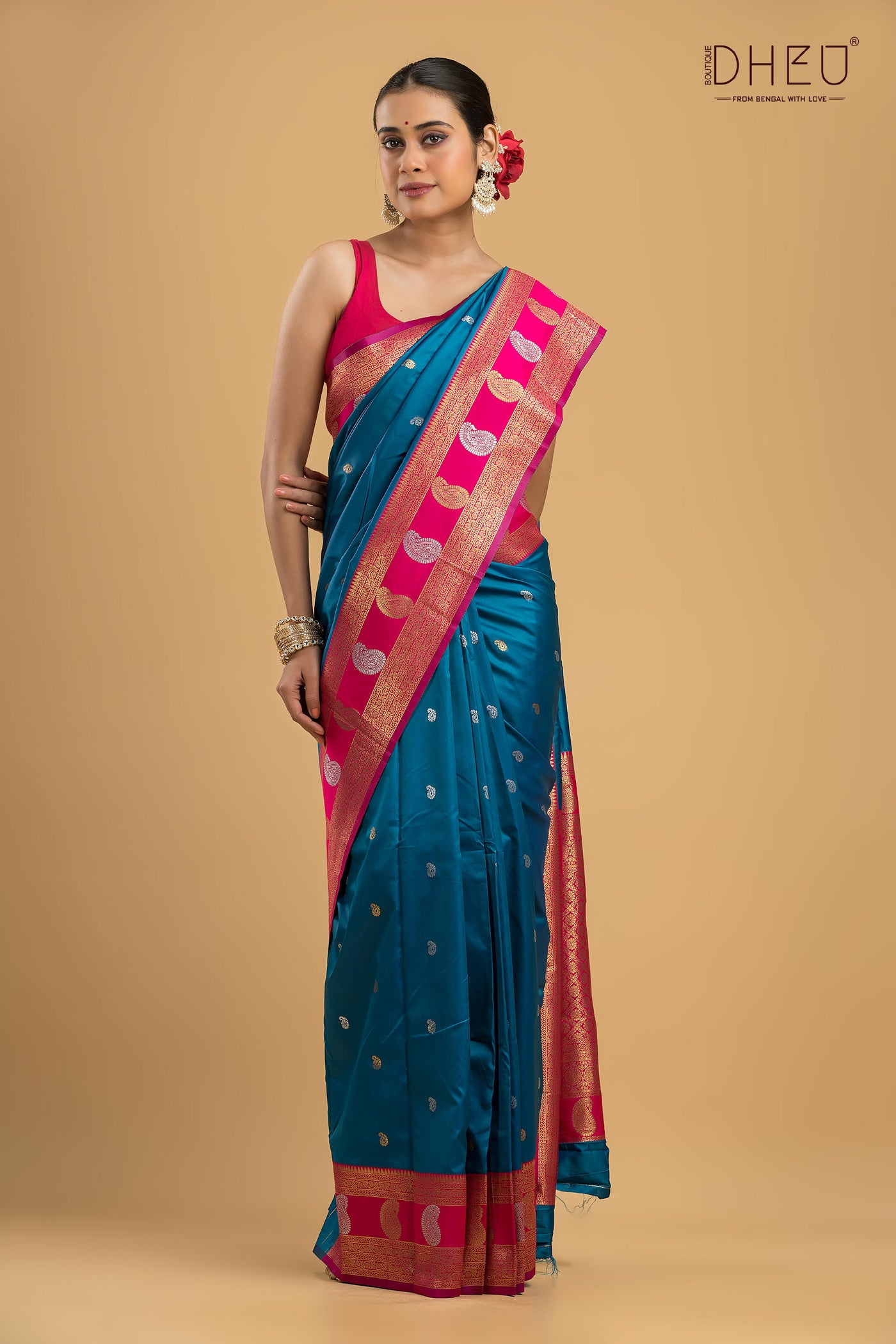 Semi Kanjivaram Silk Saree