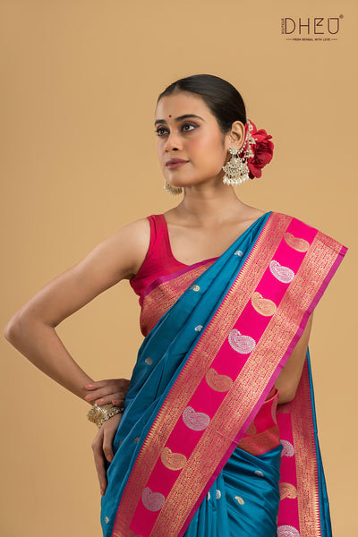 Semi Kanjivaram Silk Saree