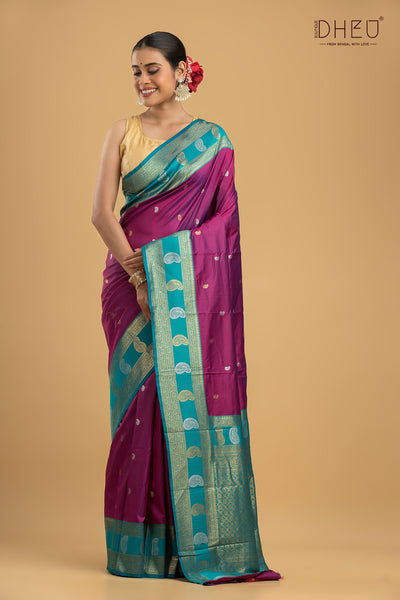 Semi Kanjivaram Silk Saree