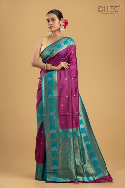 Semi Kanjivaram Silk Saree