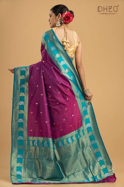 Semi Kanjivaram Silk Saree