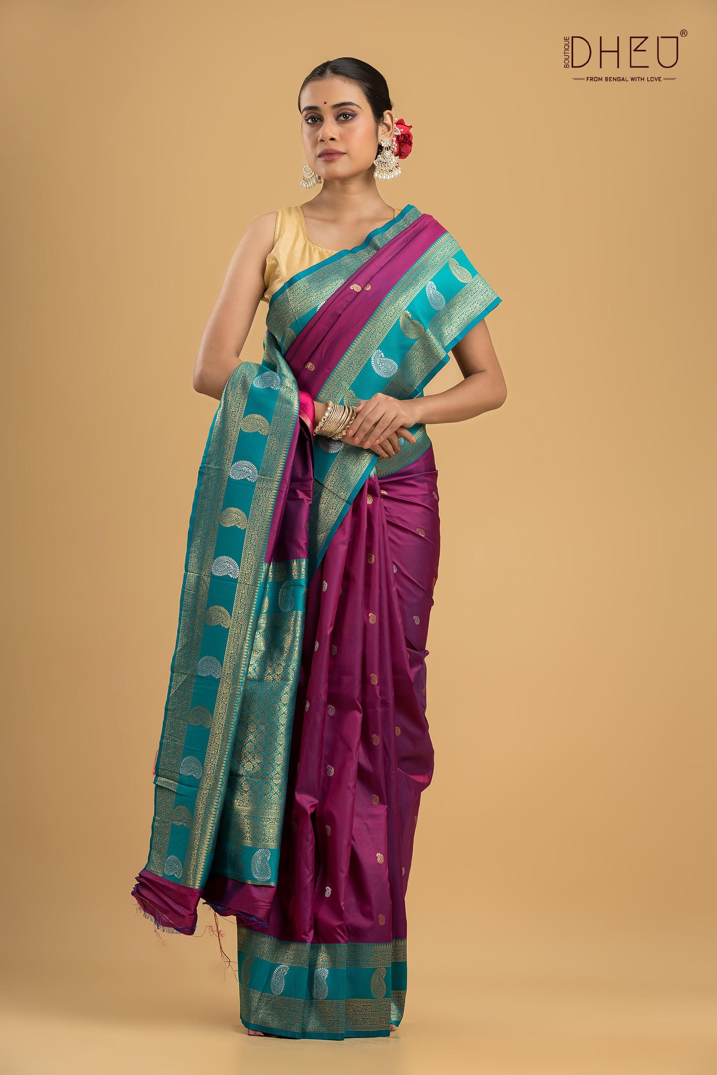 Semi Kanjivaram Silk Saree