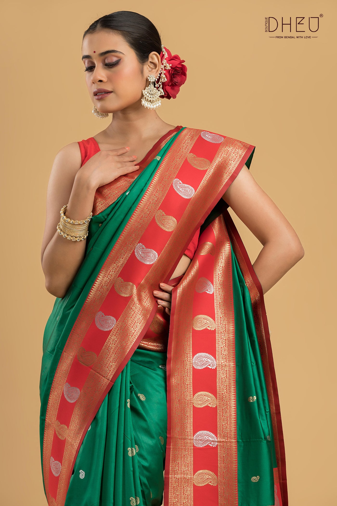 Semi Kanjivaram Silk Saree