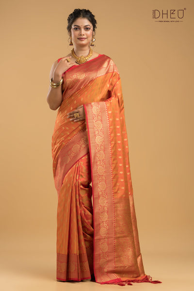 Exclusive Buta Patti Silk Saree