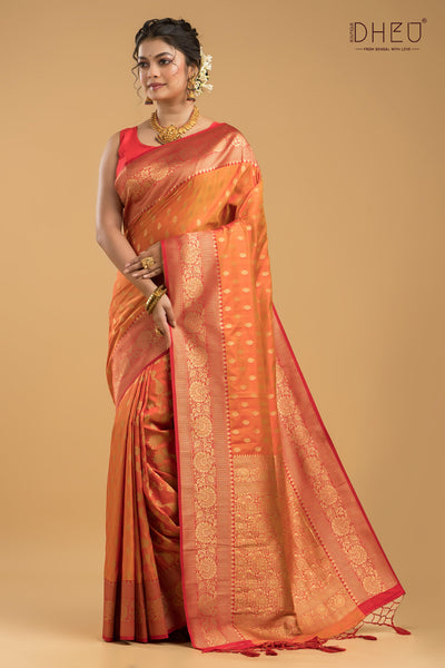 Exclusive Buta Patti Silk Saree