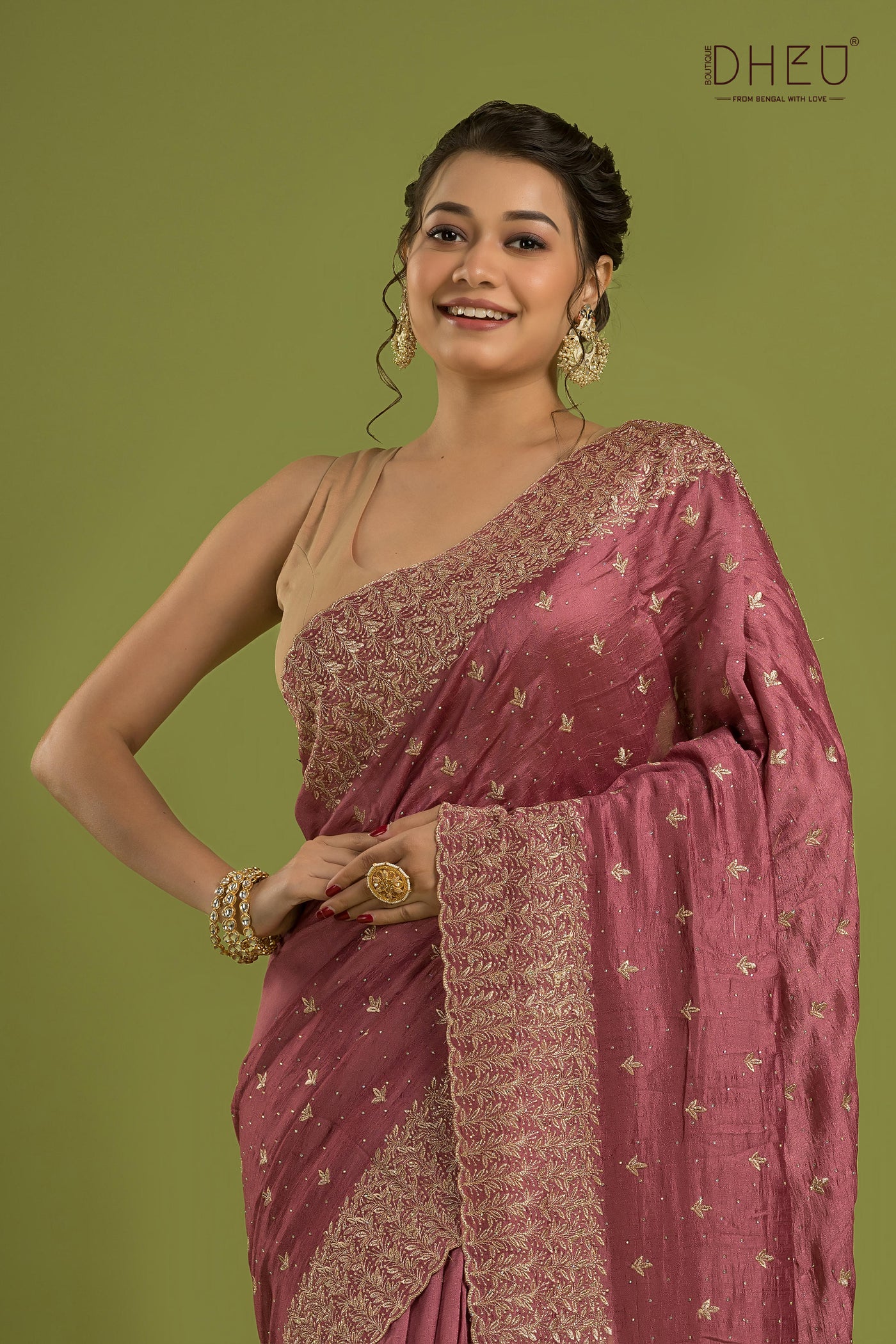 Designer Georgette Saree