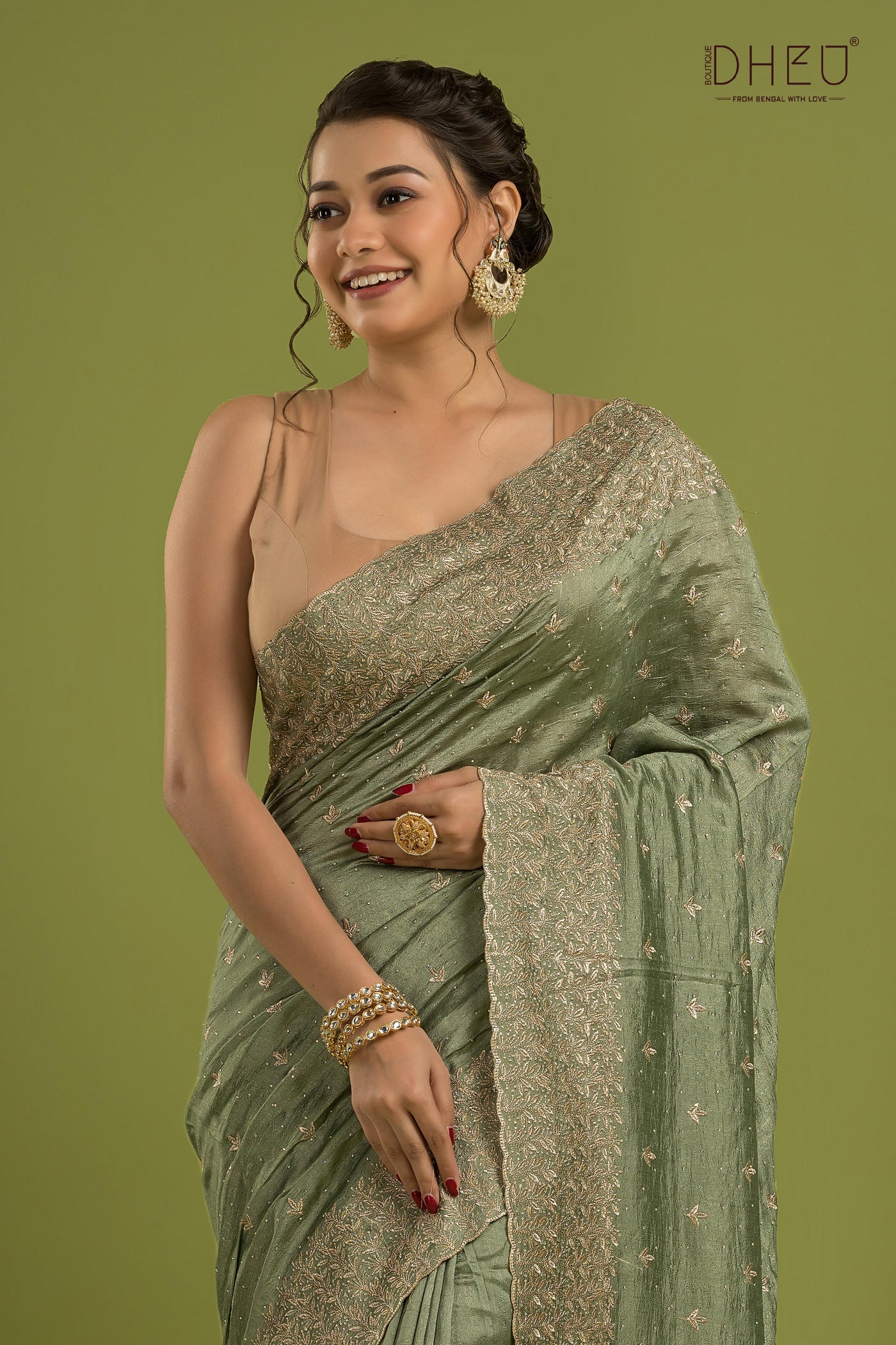 Designer Georgette Saree