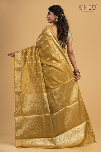 Designer Muga Silk Saree